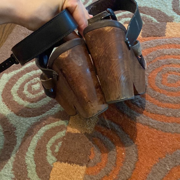 Rag & Bone Addington Wedge Sandals sz 10 - Picture 6 of 9